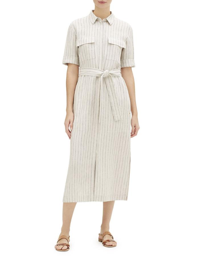 Doha Sundance Stripe Short-sleeve