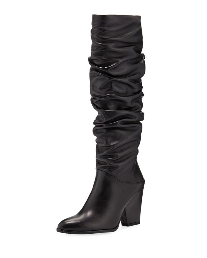 Smashing Leather Knee Boots