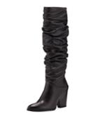 Smashing Leather Knee Boots