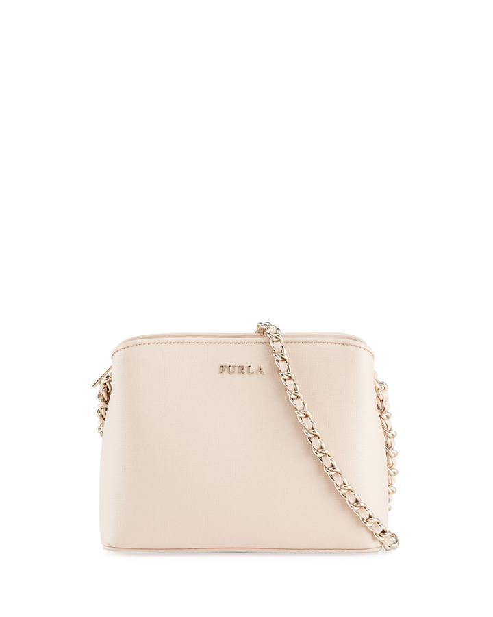 Tessa Chain Leather Crossbody Bag