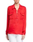 Lace-up Long