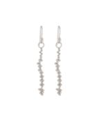 18k Provence Linear Diamond Drop Earrings