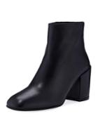 Instep Leather Zip Booties