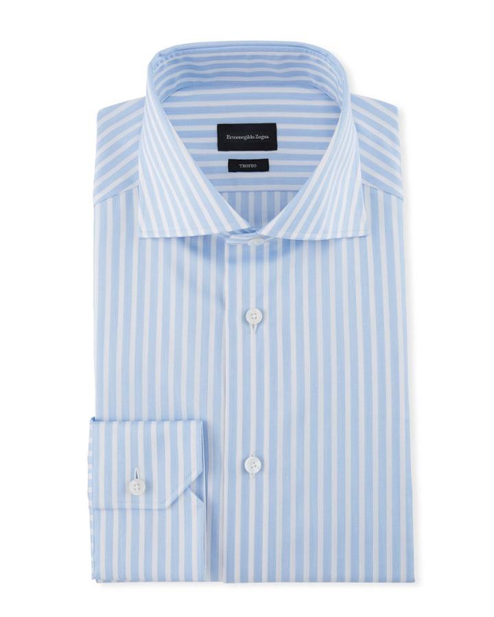Men's Wide Stripe Dress