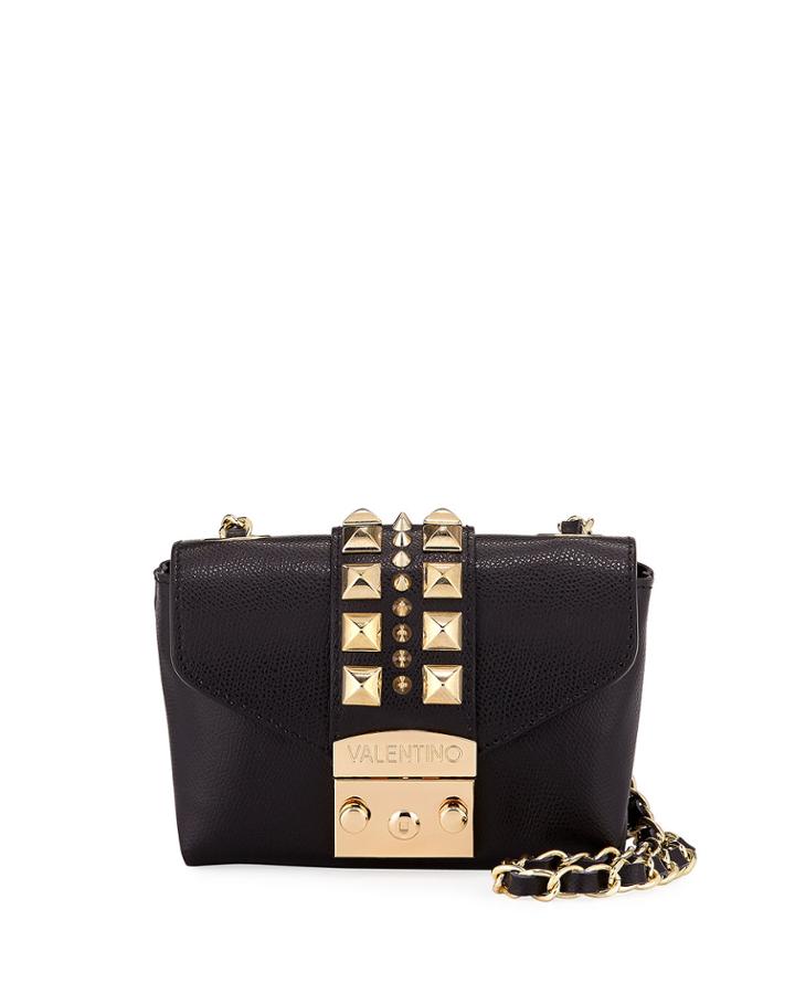 Paulette Palmellato Leather Crossbody Bag - Golden Hardware