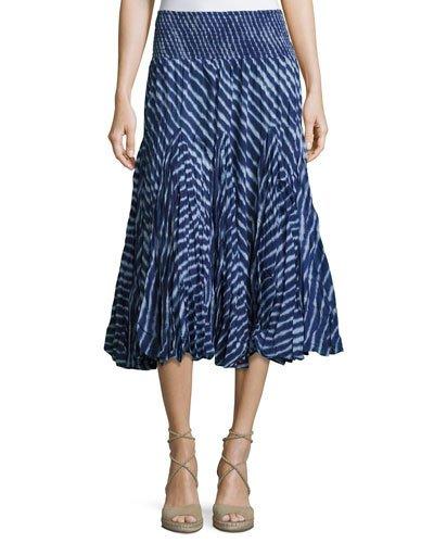 Smocked-waist Broomstick