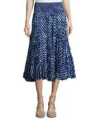 Smocked-waist Broomstick