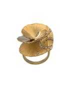 Carrera Y Carrera 18k Rose Gold Baile Petal Ring, Size