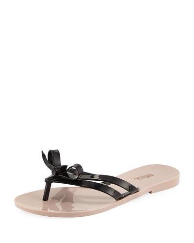 Girlish Jelly Bow Thong