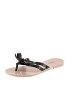 Girlish Jelly Bow Thong