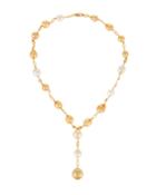 18k South Sea Pearl Y-drop Necklace