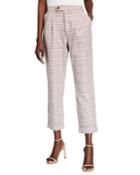 Sweet Melody Plaid Ankle Pants