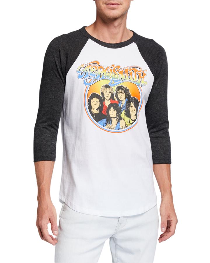 Men's Aerosmith Classic Band Graphic T-shirt