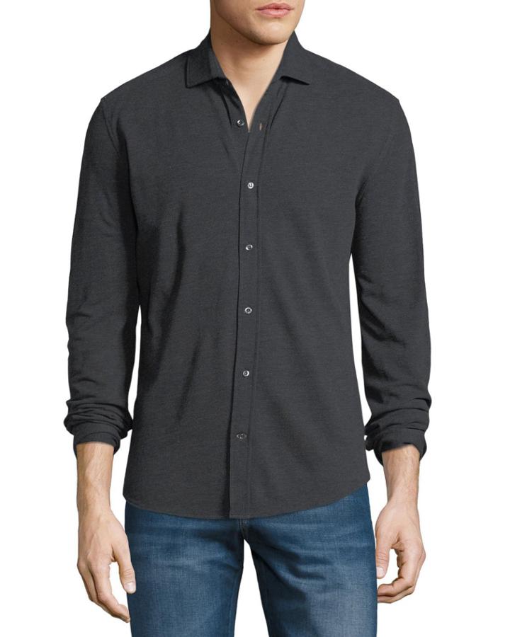 Men's Pique Cotton Leisure-fit