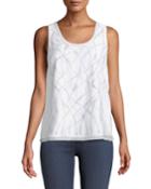 White Sands Embroidered Tank Top