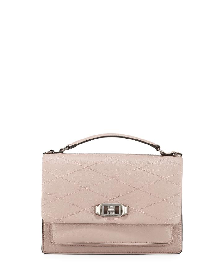 Je T'aime Leather Crossbody Bag