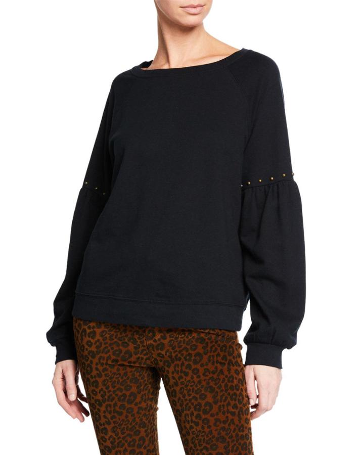 Nico Studded Balloon-sleeve