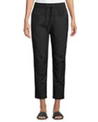 Pull-on Wool-linen Cloth Jogger Pants