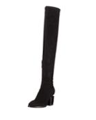 Gabi Stretch Suede Thigh-high Boot