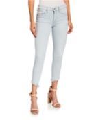 The Icon Chew Hem Cropped Jeans