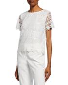 Short Sleeve Crochet
