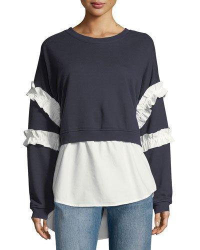 Ruffle-trim Twofer