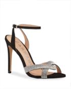 Virginia Embellished Suede Evening