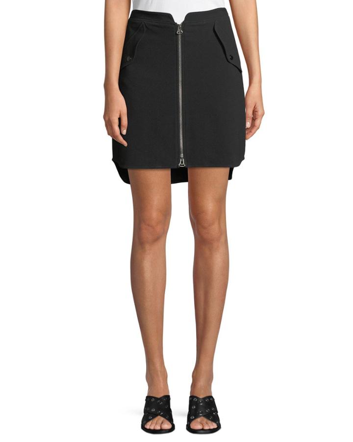 Maverick Zip-front Crepe