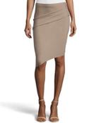 Tuck-detailed Asymmetric Pencil