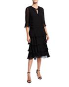Tiered Ruffle Dress