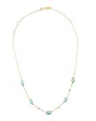 18k Prisma Marquise & Sapphire Necklace