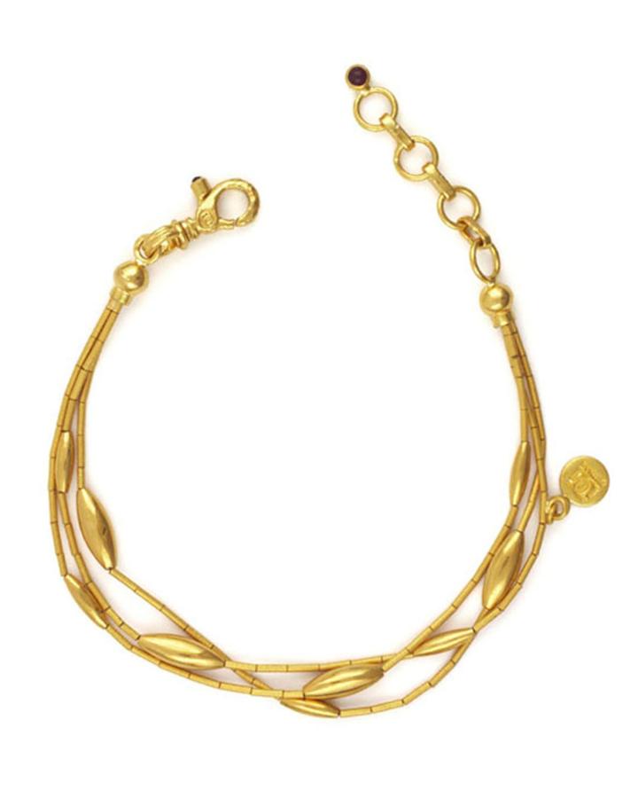 Willow Puff 3-strand Bracelet