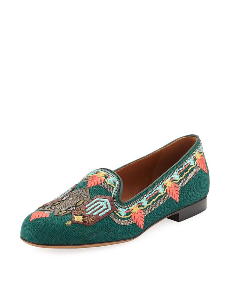 Southwestern Embroidered Flat