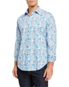 Men's Ivey Abstract Long-sleeve