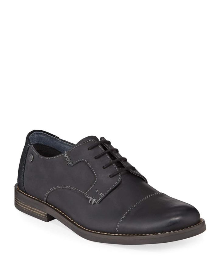 Men's Westley Cap-toe Leather Oxfords