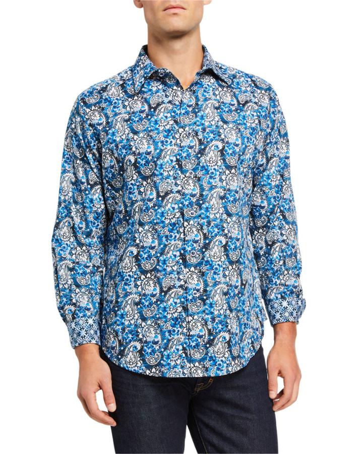 Men's Judkins Paisley Long-sleeve