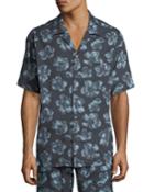 Men's Floral Cuban Short-sleeve