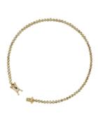 14k Round Diamond Tennis Bracelet