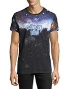 Men's Galaxy-print T-shirt