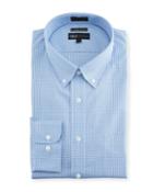 Men's Classic-fit Pinpoint Weave Pattern Dress