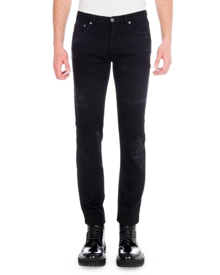 Men's Destroyed Denim