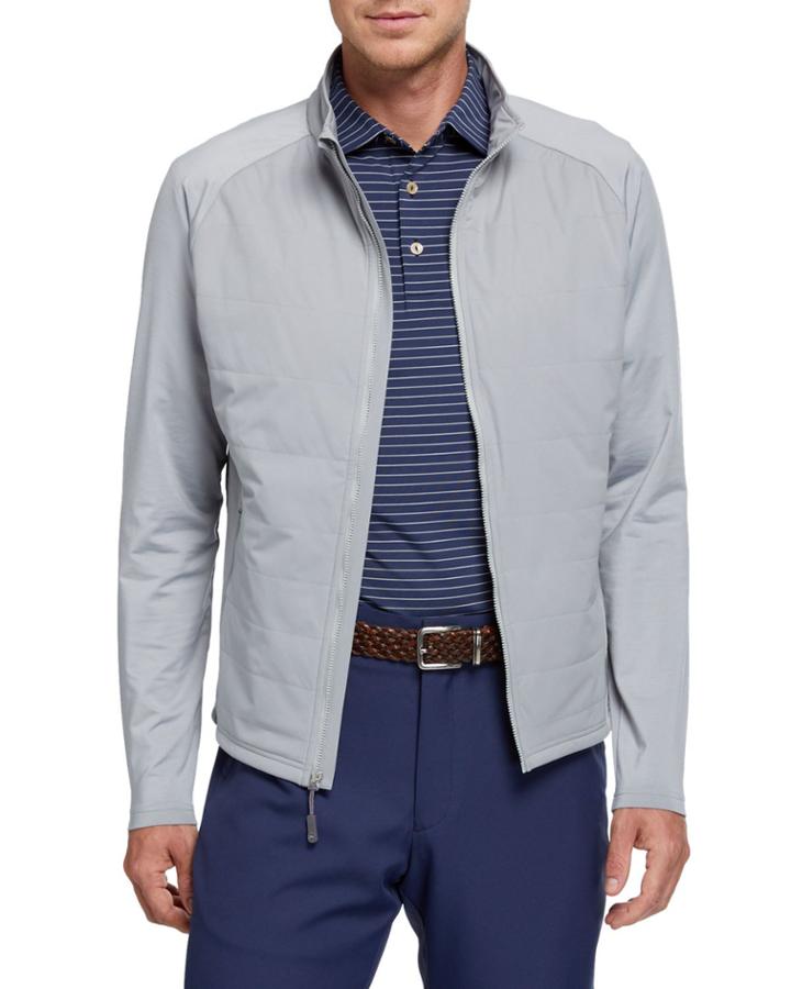 Men's Hybrid Zip-front Jacket