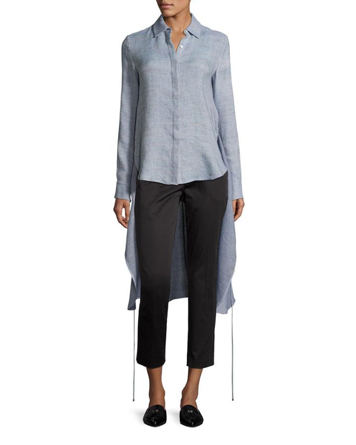 M&eacute;lange High-low Apron Wrap