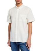 Men's John Short-sleeve Button-down Woven