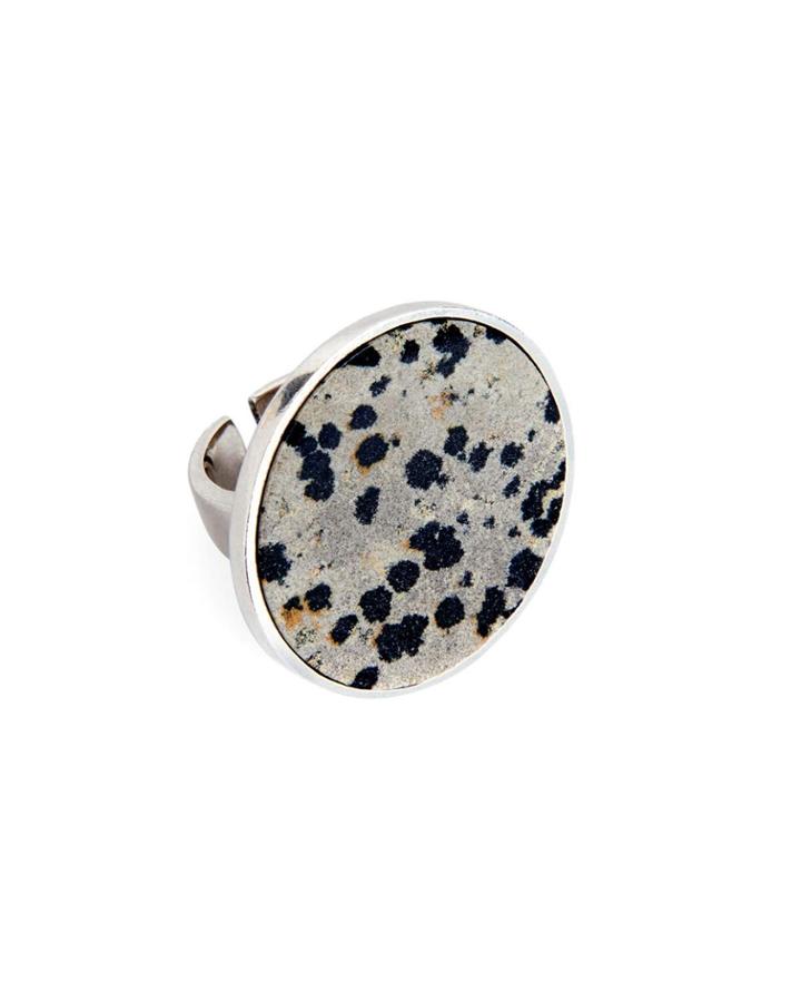 Stone Disc Ring