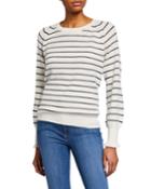 Cozy Wool-cotton Striped