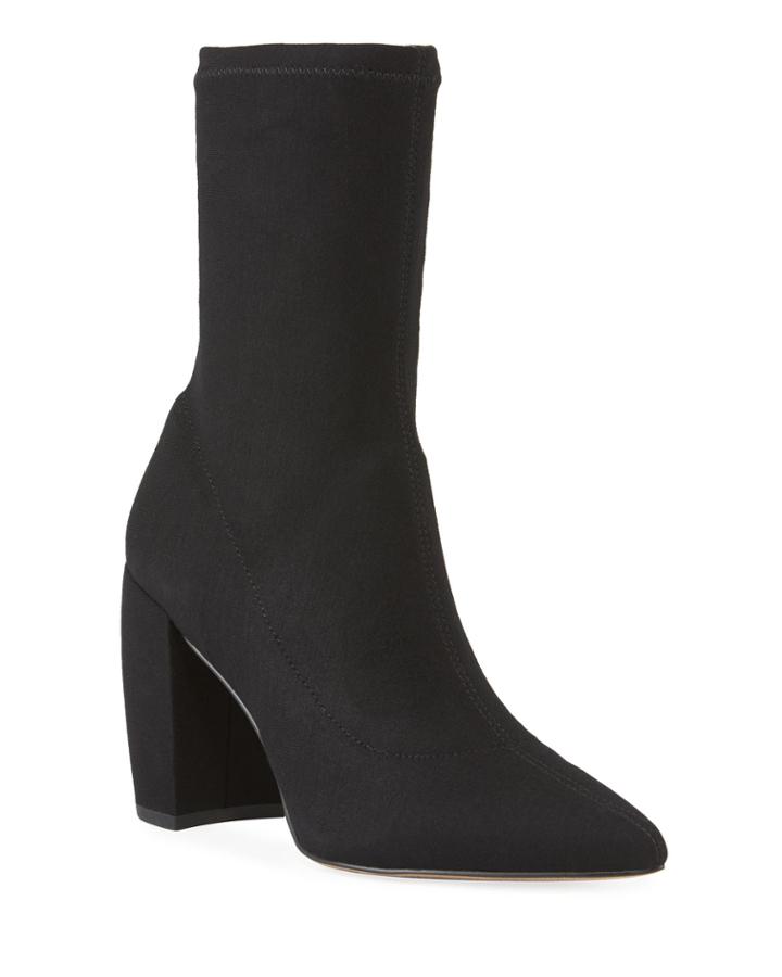 Alora Stretch Fabric Booties