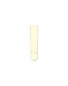 14k Gold-plated Exclamation Point Charm