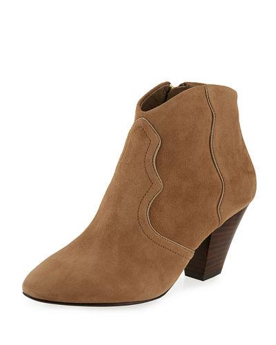Gang Suede Pointed-toe Bootie