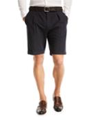 Pierce Wide Pleated Seersucker